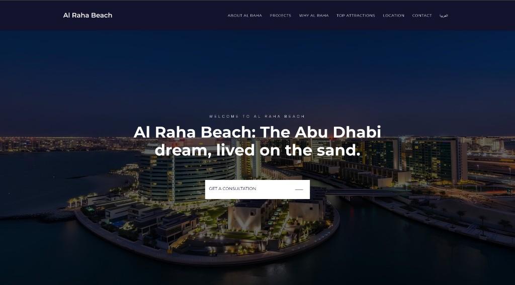Al Raha Beach Projects